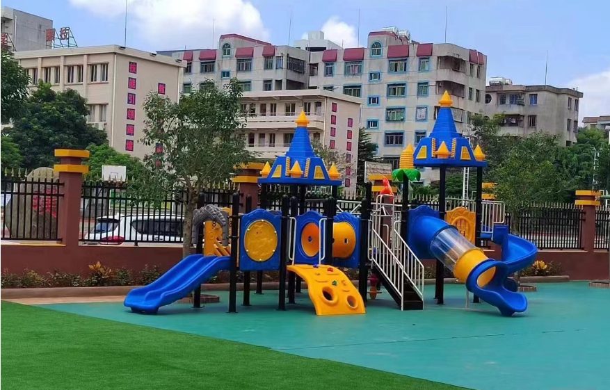 Castle Play System Installation - Durable Outdoor Playground Equipment for Kids Castle Play System Installation - Durable Outdoor Playground Equipment for Kids