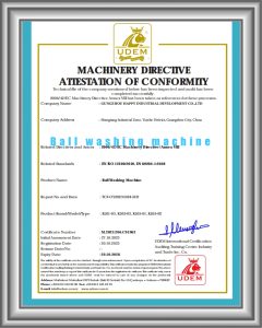 Ball Washing Machine